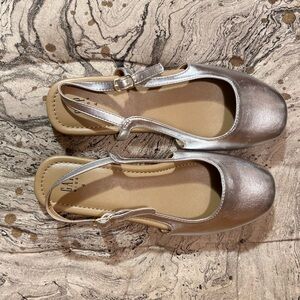 Silver Girl’s Shoes